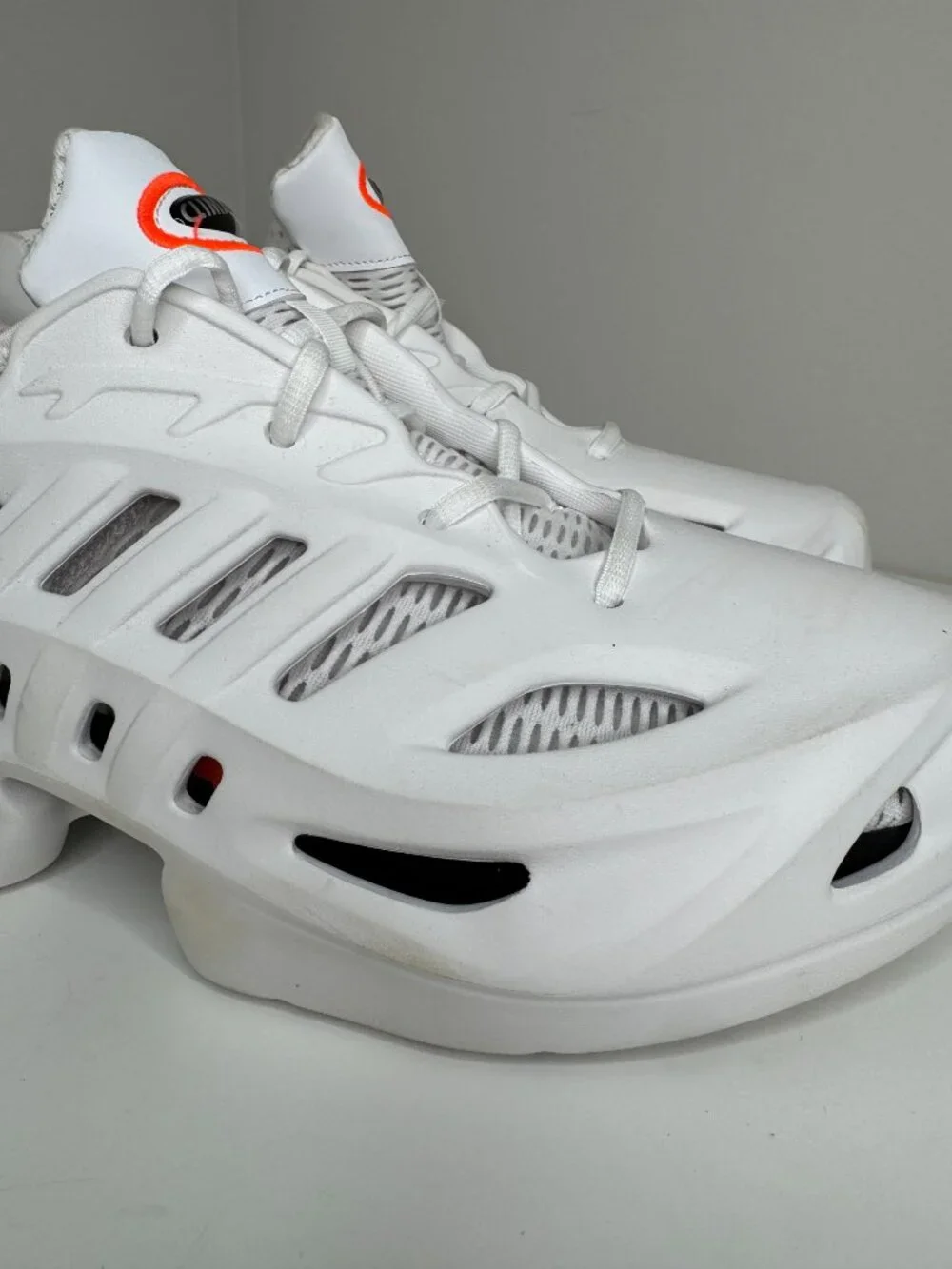 Adidas Adifom Climacool Sneakers Crystal White Mens 13 Lace Up Inner Mesh Bootie
